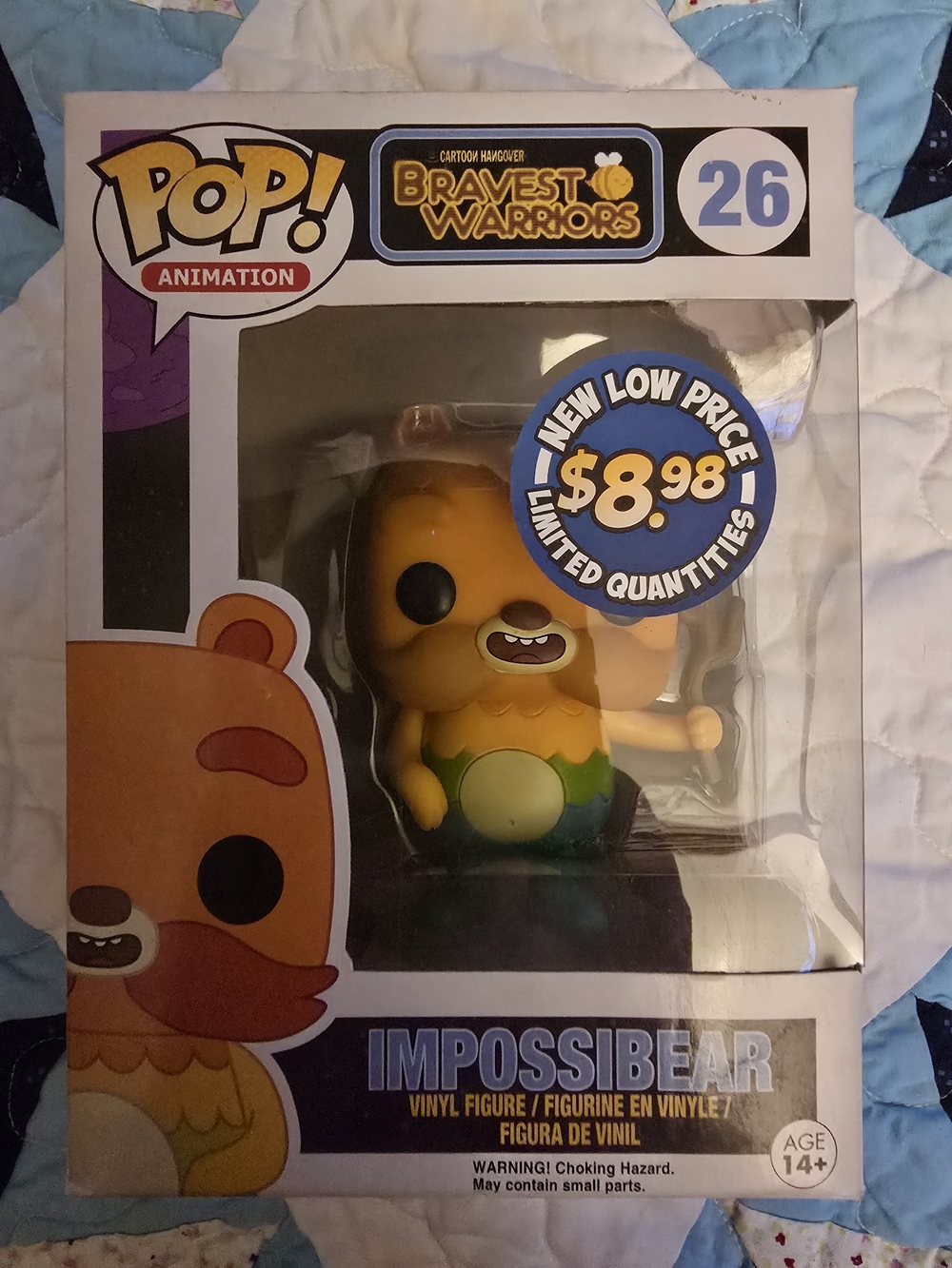 Funko Pop! Bravest Warriors Impossibear Vinyl Figure